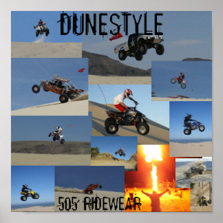 Dunstyle - 505 Ridewear - viel Luft - Poster