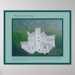 DUNVEGAN SCHLOSS-PLAKAT POSTER