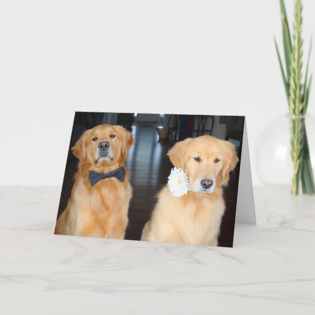 Duo gekleidet karte (Vorderseite)