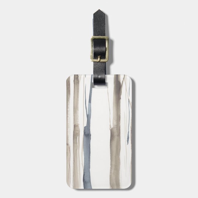 Duo Tone Trees II Gepäckanhänger (Vorderseite vertikal)