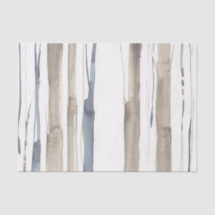 Duo Tone Trees II Seidenpapier