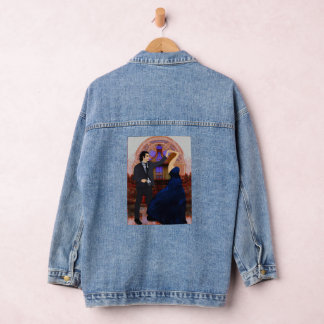 Duo-Twirl von Lee Mariies kreativen Designs Jeansjacke