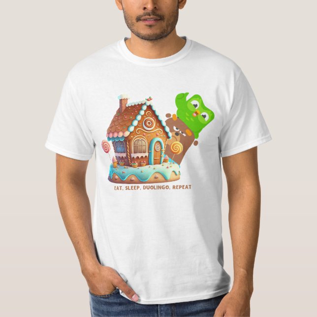 Duolingo T-Shirt (Vorderseite)