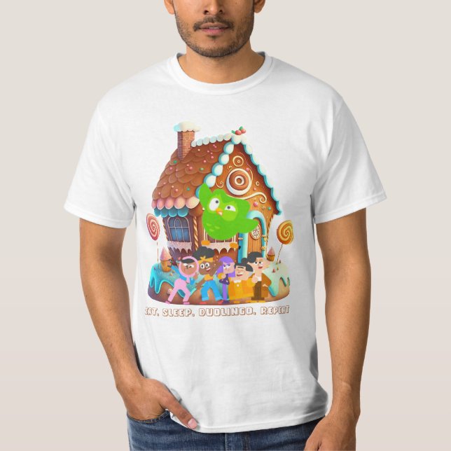 Duolingo T-Shirt (Vorderseite)