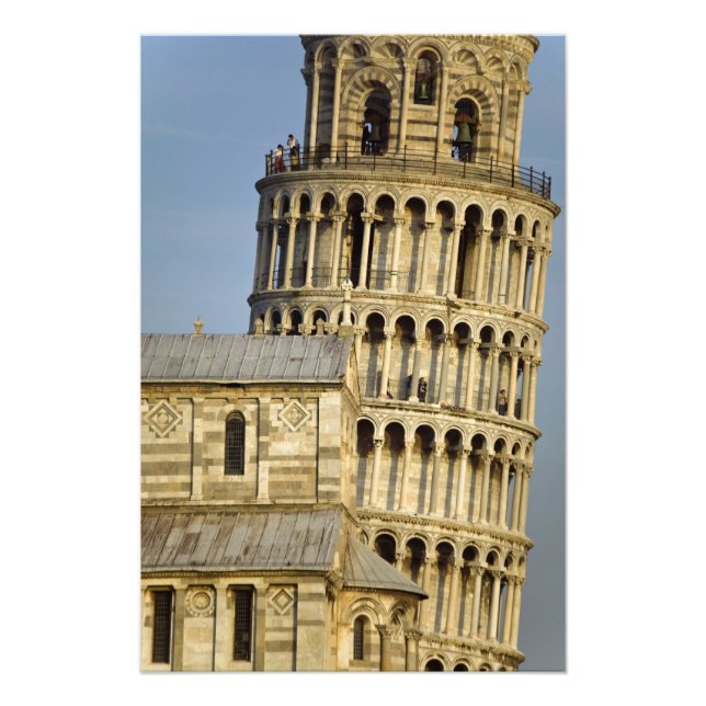 Duomo and Leaning Tower, Pisa, Toskana, Italien Fotodruck (Vorne)
