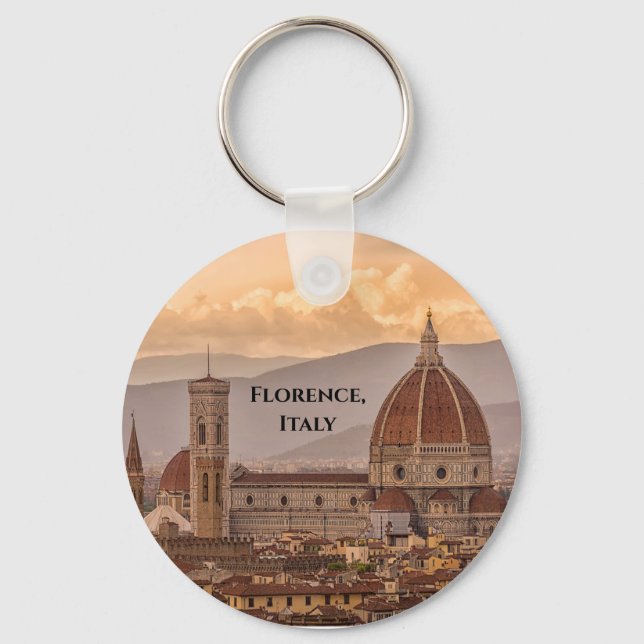 Duomo di Firenze Florence Italien Design Schlüssel Schlüsselanhänger (Vorderseite)