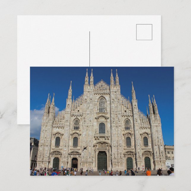 Duomo di Milano Kathedrale | Mailand, Italien Postkarte (Vorne/Hinten)