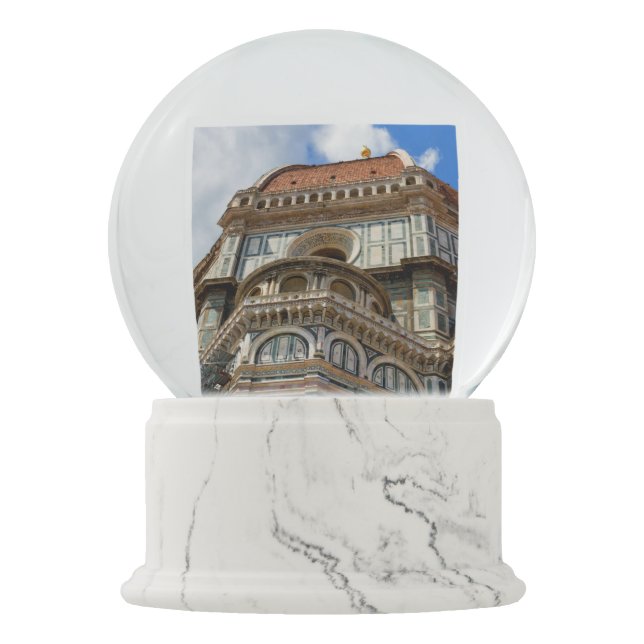 Duomo, in Florenz, Toskana, Italien Schneekugel (Vorderseite)