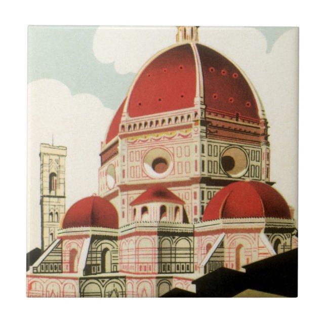 Duomo Italien Florenz Fliese (Vorderseite)