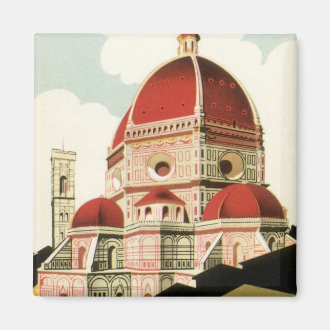 Duomo Italien Florenz Magnet (Vorne)