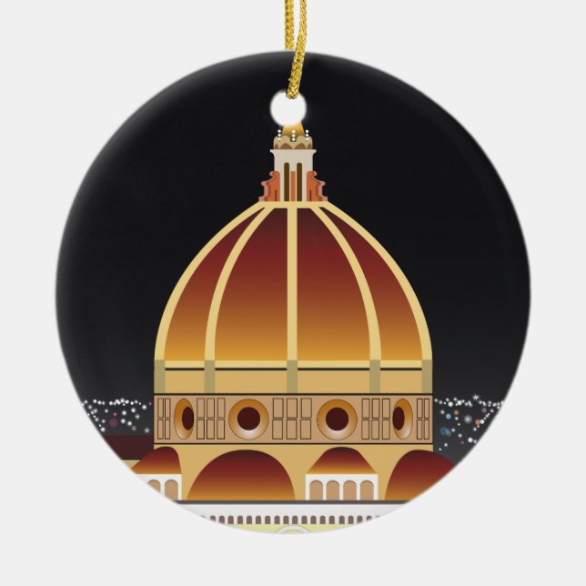 Duomo-Ornament Keramik Ornament (Vorne)