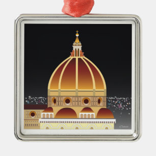 Duomoverzierung Silbernes Ornament