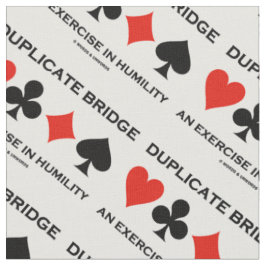 Duplicate Bridge An Exercise In Humility Humor Stoff