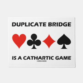 Duplikatbrücke ist ein kathartischer Game-Card-Anz Fußmatte