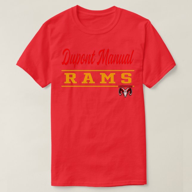 Dupont Manual High School Rams Pullover  (Design vorne)