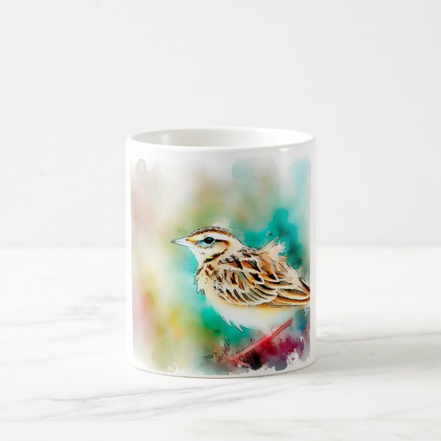 Duponts lark 131024AREF131 - Watercolor Kaffeetasse (Mittel)