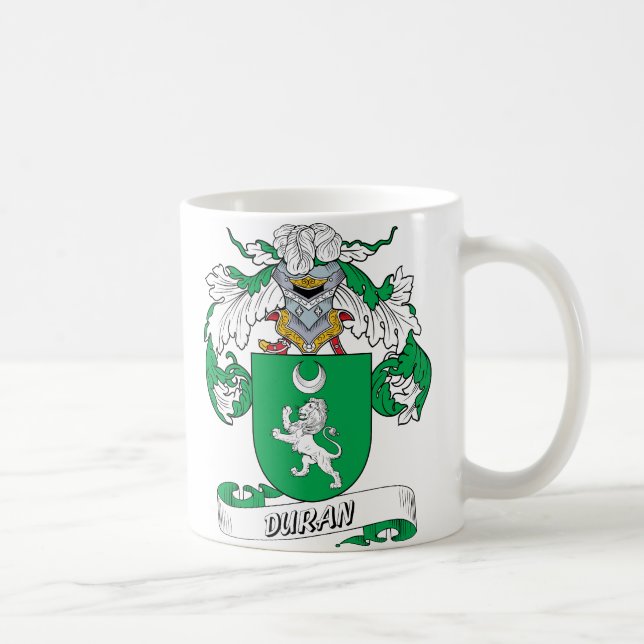 Duran Familienwappen Kaffeetasse (Rechts)