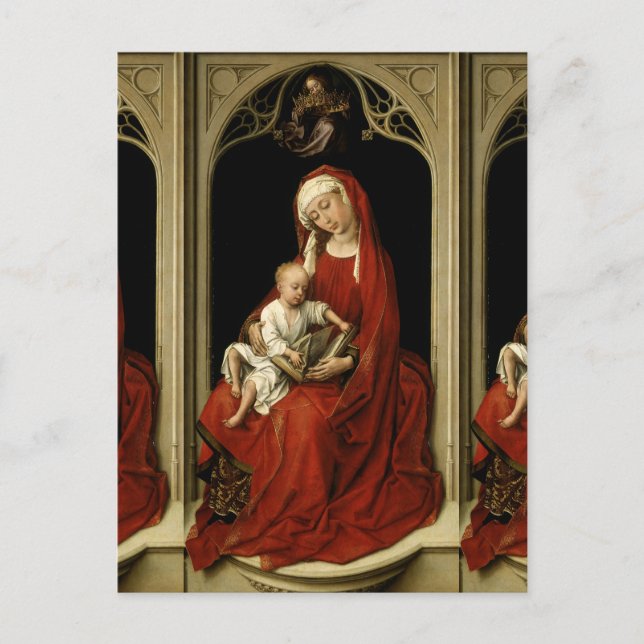 Durán Madonna - Rogier van der Weyden Postkarte (Vorderseite)