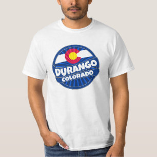 Durango Colorado Fahnensprenghemd T-Shirt