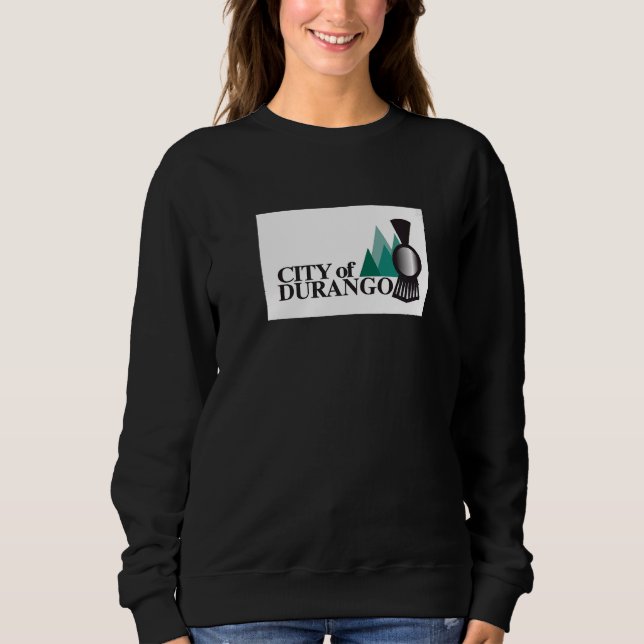 Durango Colorado Flagge   Sweatshirt (Vorderseite)