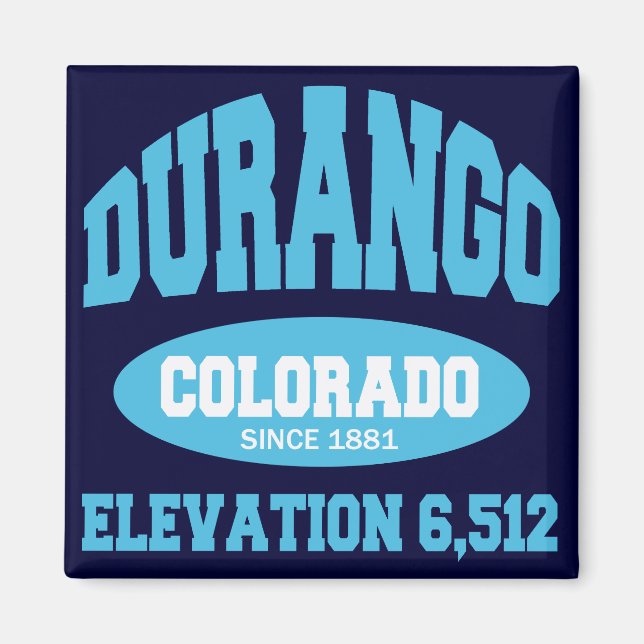 Durango, Colorado Magnet (Vorne)