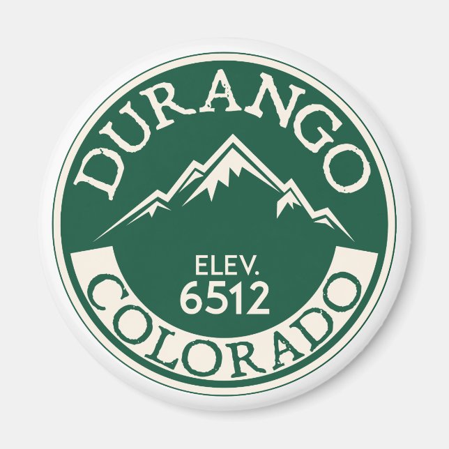 Durango Colorado Magnet (Vorne)