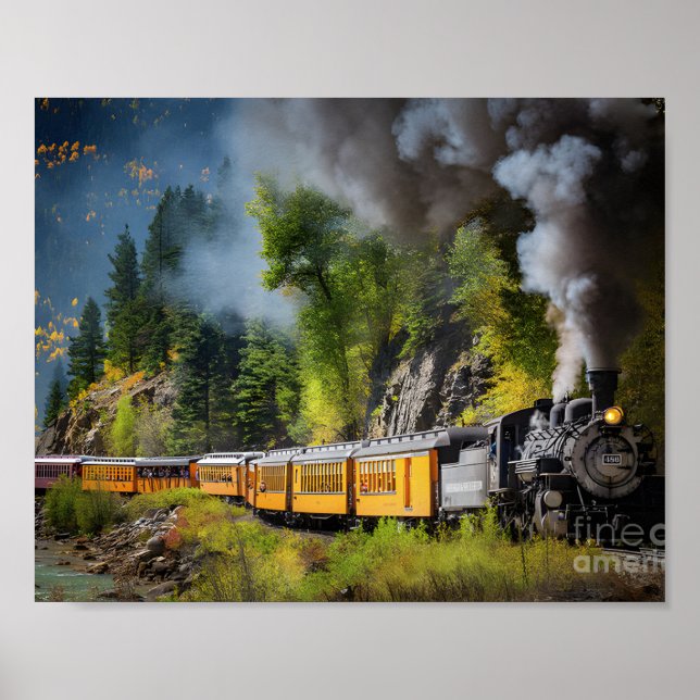 Durango-Silverton Narrow Gage Railroad Poster (Vorne)