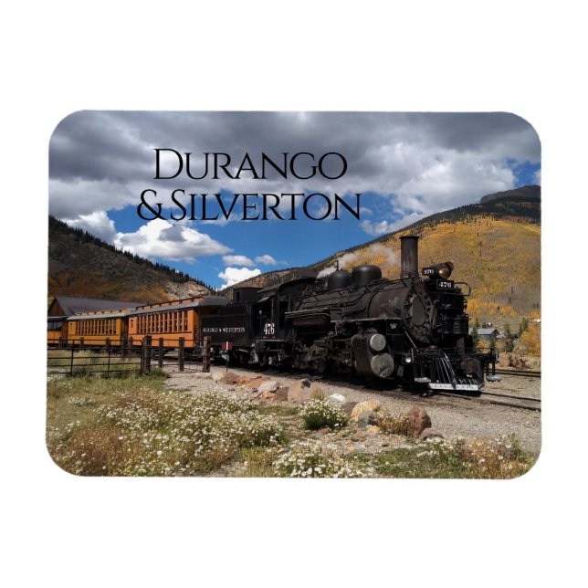 Durango & Silverton Narrow Gage Railway Magnet (Horizontal)