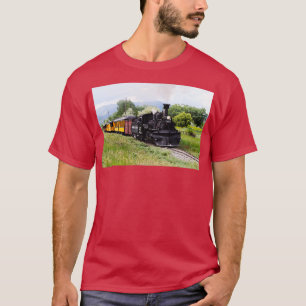 Durango- und Silverton-Ingenieur Karo der Track-1- T-Shirt