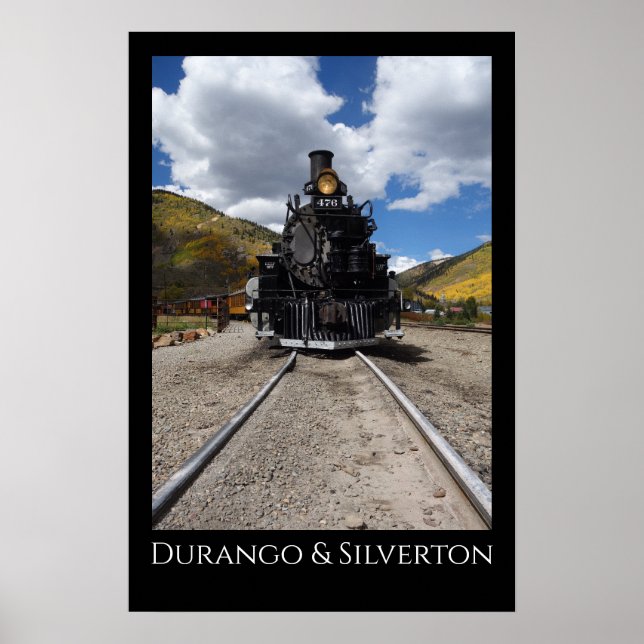 Durango und Silverton Narrow Gage Railroad Poster (Vorne)