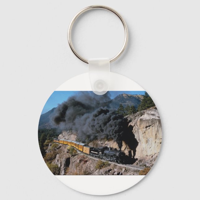 Durango und Silverton Railroad, Nr. 481, Bärenkreb Schlüsselanhänger (Vorderseite)