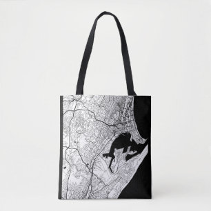 Durban Südafrika Karte Tasche