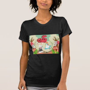 Durch das aussehende Glas T-Shirt