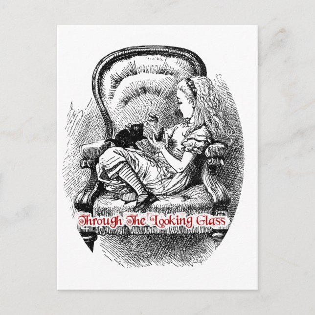 Durch das Blickfeld - Design #2 Postkarte (Vorderseite)