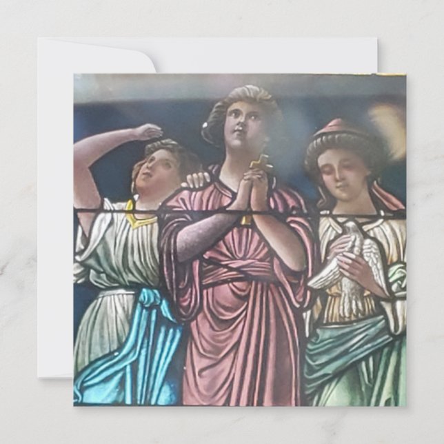 durch das Glasposter (Vorderseite)