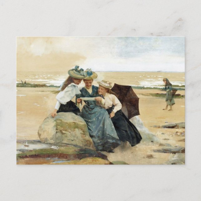 Durch das Meer Postkarte (Vorderseite)