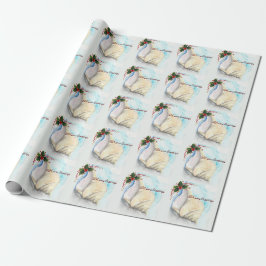 Durch das Meeresumhüllungspapier Geschenkpapier