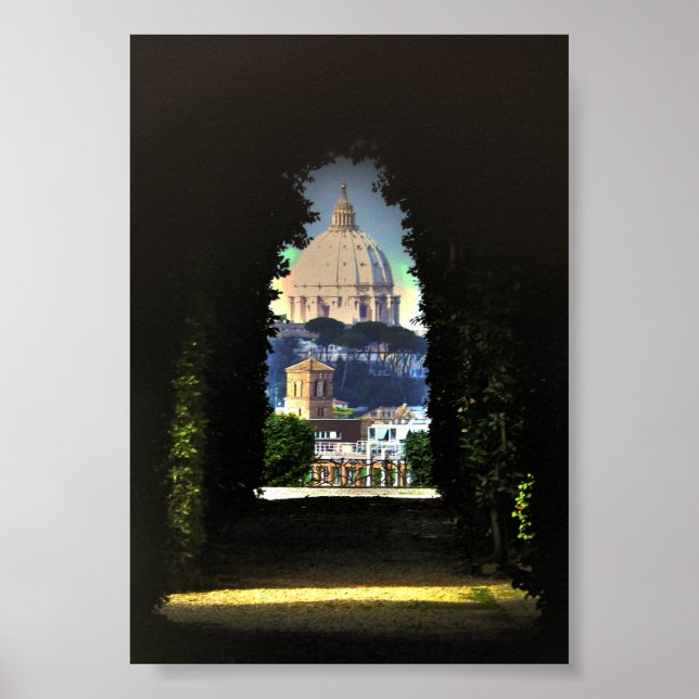 Durch das Schlüsselloch Poster (Vorne)