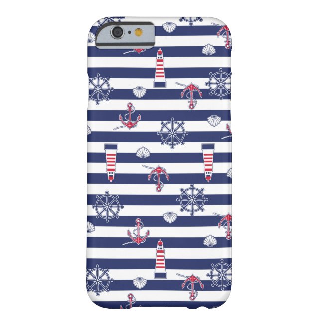 Durch das Seemuster Case-Mate iPhone Hülle (Rückseite)