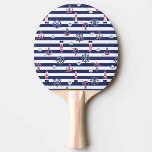 Durch das Seemuster Tischtennis Schläger