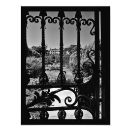 Durch das Tor Fotodruck