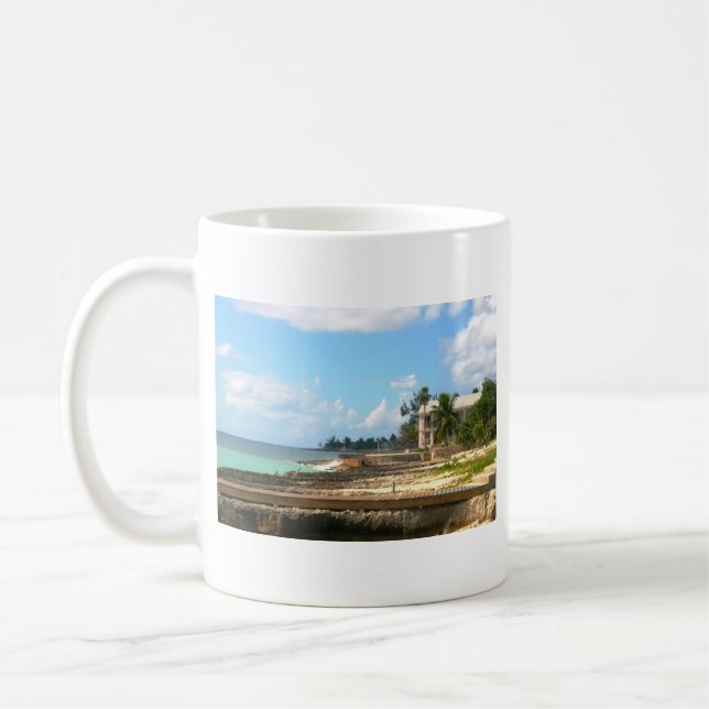 Durch den Ozean Kaffeetasse (Links)