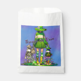 Durch den Regen Geschenktütchen