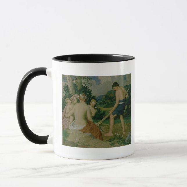Durch den Schweiß von thy Braue Tasse (Links)
