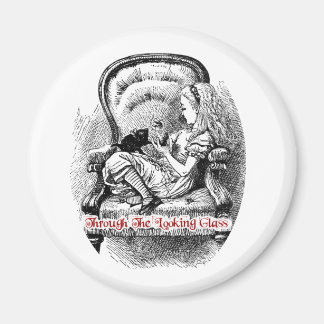 Durch den Spiegel - Design #2 Magnet