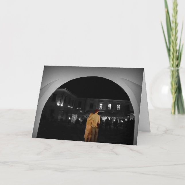 Durch den Tunnel Karte (Vorderseite)