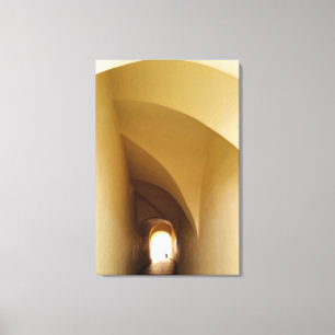 durch den Tunnel Leinwanddruck