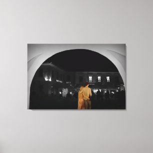 Durch den Tunnel Leinwanddruck
