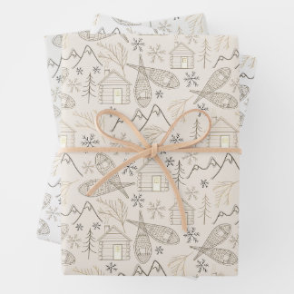 Durch den Wald - Winter Wonderland Geschenkpapier Set