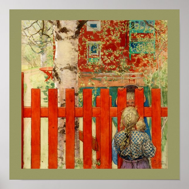 Durch den Zaun Poster (Vorne)